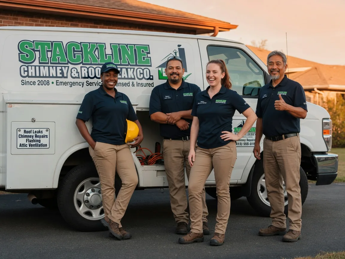 Chimney flashing repair company in Merrimac, MA